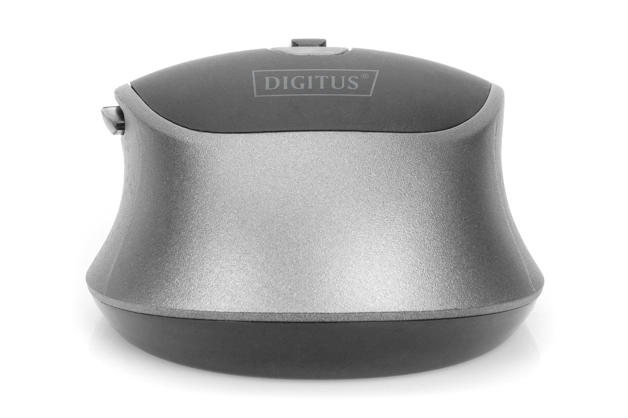 Raton Digitus Wireless Optical Mouse, 6 Botones 1600dpi Negro/Gris