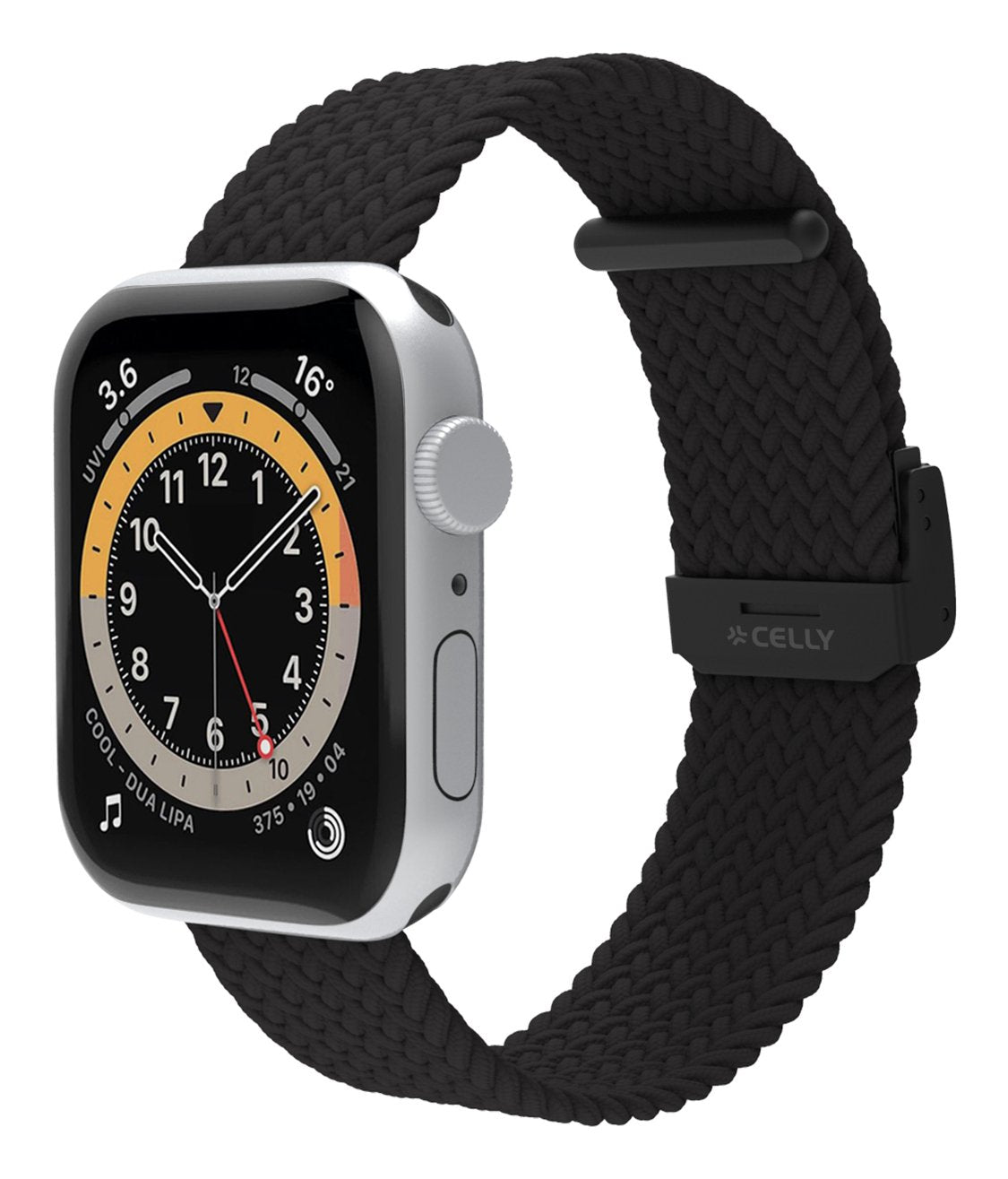 EAN 8021735208693 - Celly WBANDBRAIDEDBK pieza y accesorio para reloj Correa de reloj imagen 1