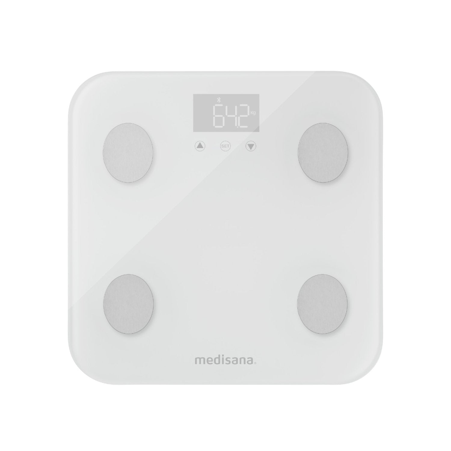 Báscula Medisana Bs 600 Connect Plaza Blanco Personal Electrónica