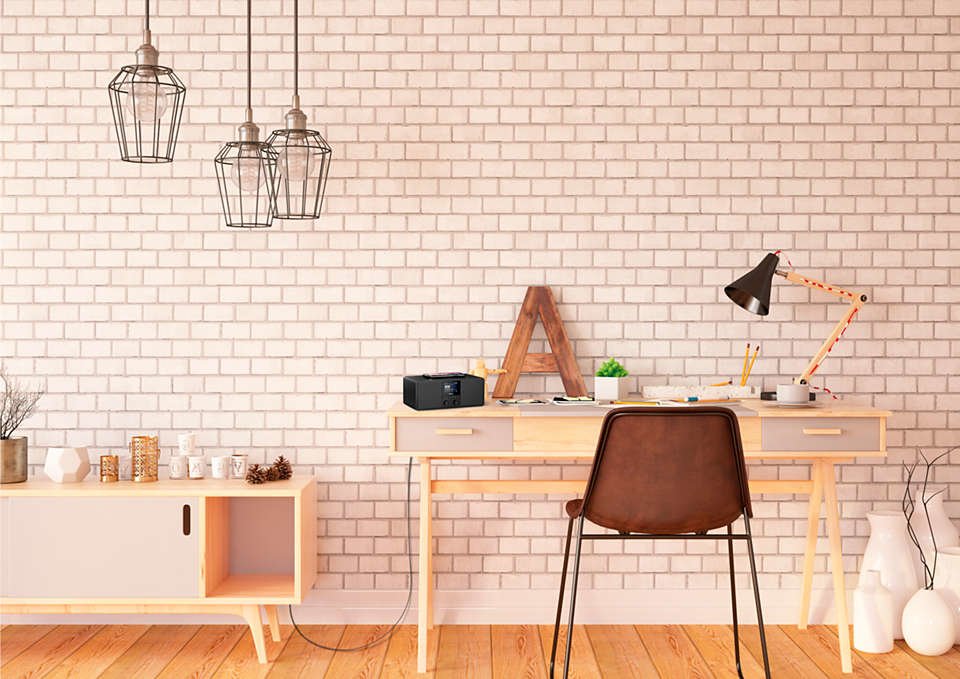 Radio Philips Tar8805/10 Internet Digital Negro