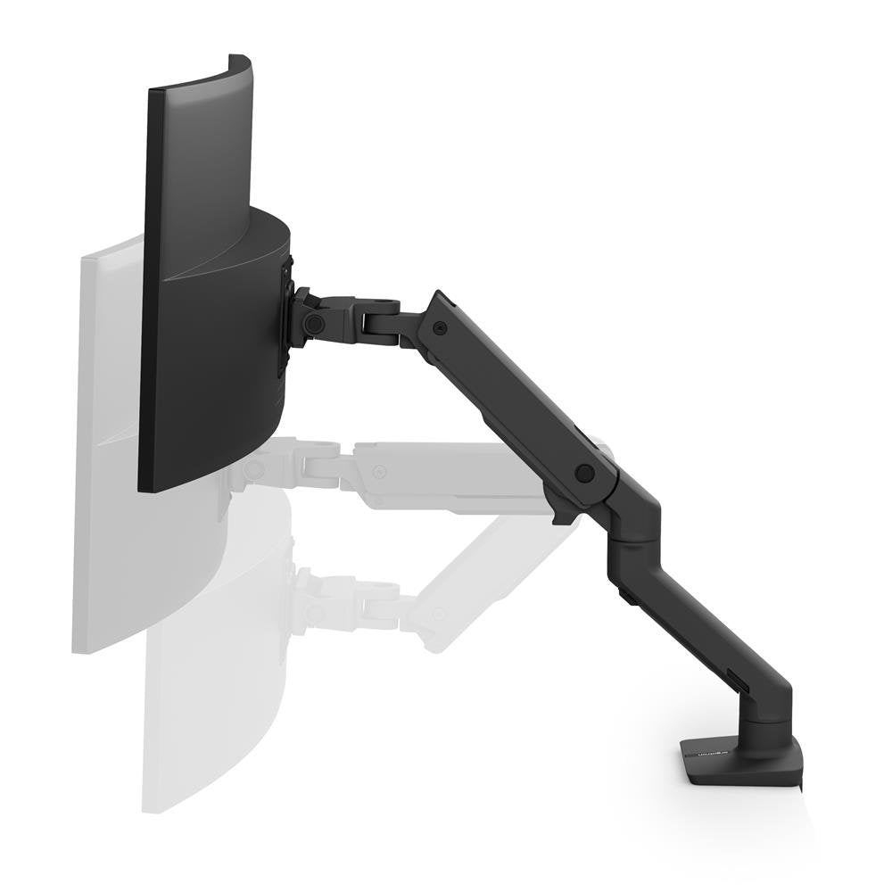 EAN 0698833084474 - Ergotron HX Series 45-475-224 soporte para monitor 124,5 cm (49") Escritorio Negro imagen 3