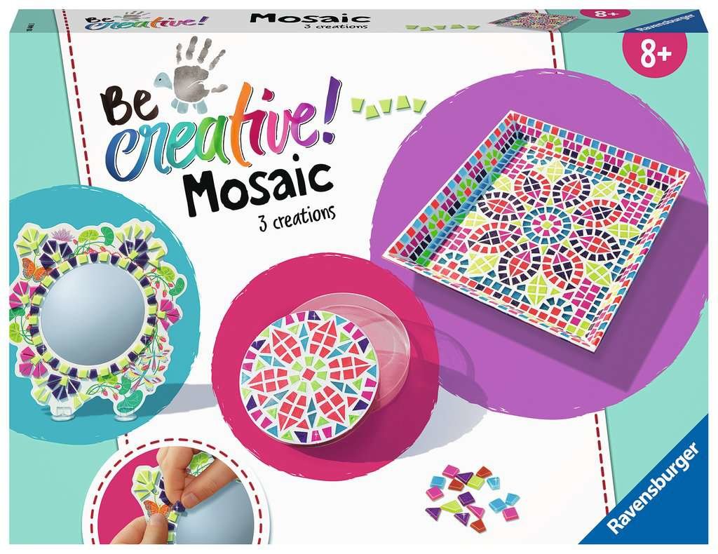 Ravensburger Becreative Mosaic Maxi Romántico 18446