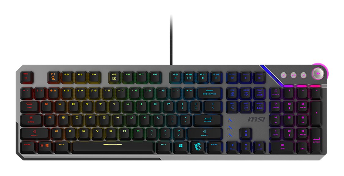 EAN 4711377254380 - MSI STRIKE 600 SILEN teclado Juego USB QWERTY Inglés de EE. UU. Negro imagen 1