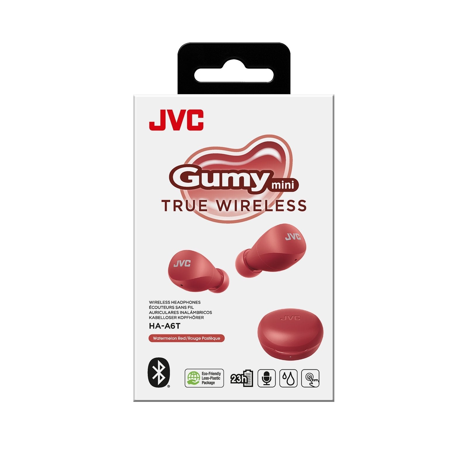 Auriculares Jvc Haa-6tru (Czerwone)