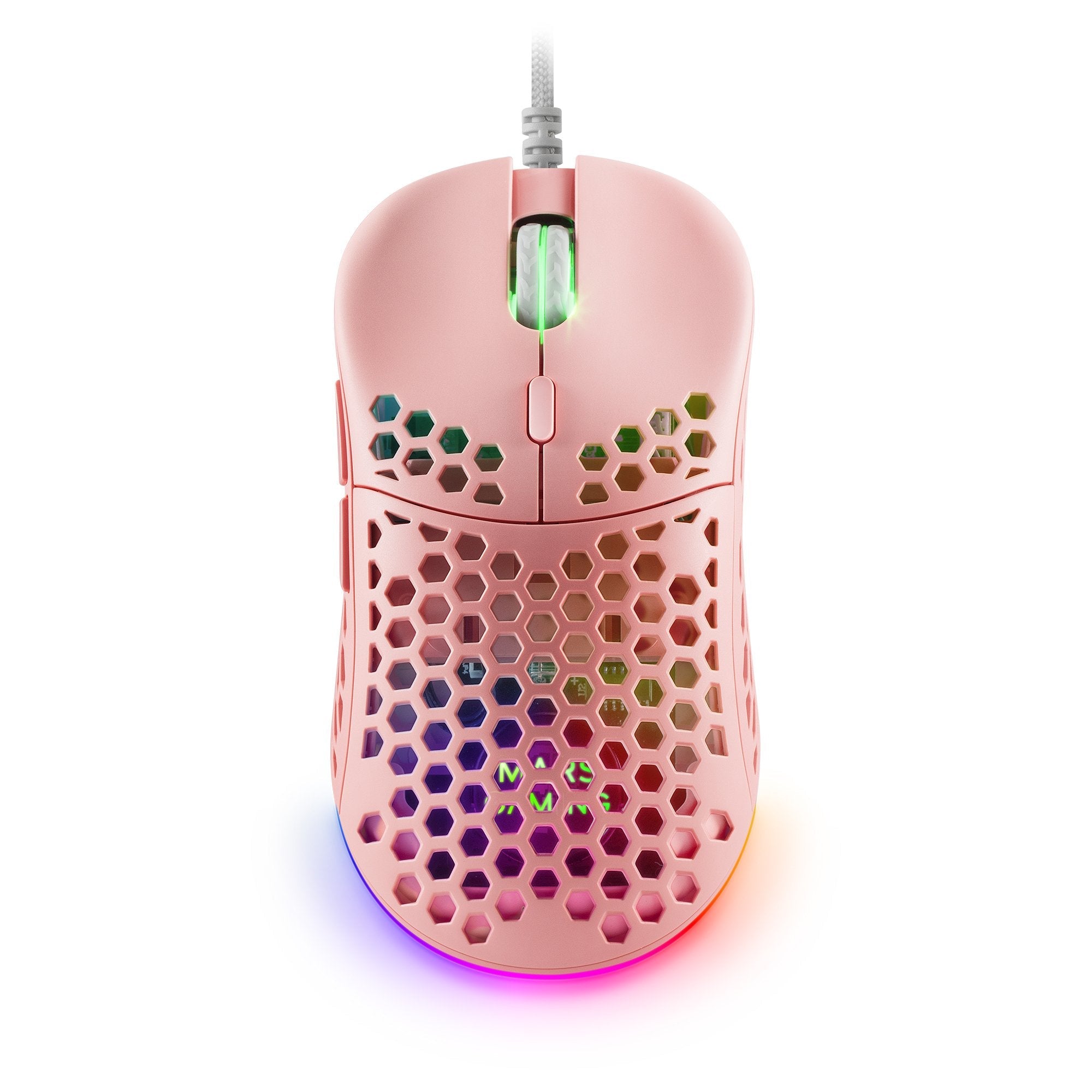 Raton Optico Mm55 Pink Mars Gaming