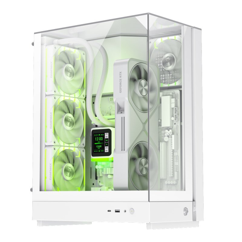 Caja Pc Gamemax Case T20 Wh M-Atx