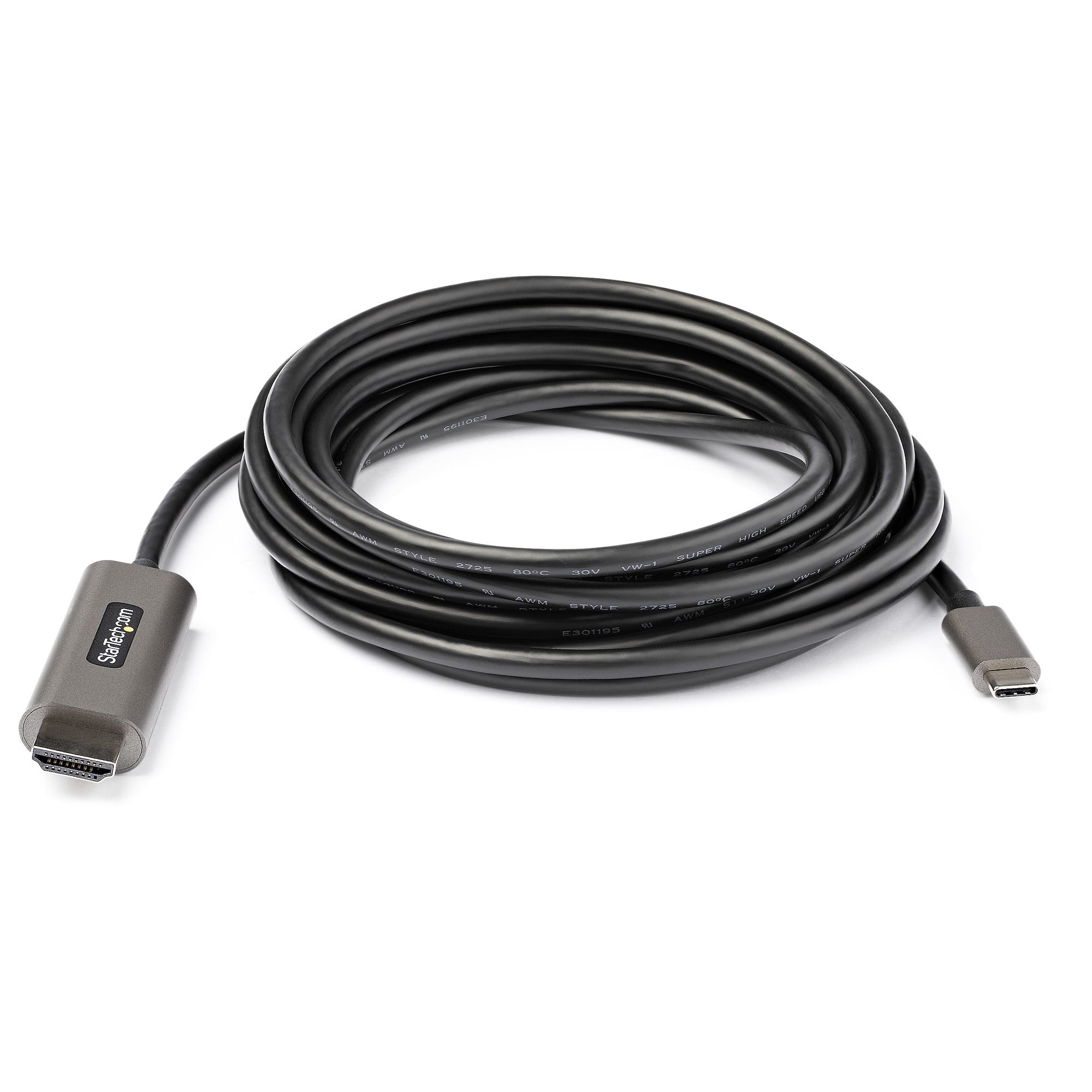 EAN 0065030888981 - StarTech.com CDP2HDMM4MH adaptador de cable de vídeo HDMI tipo A (Estándar) Negro, Plata imagen 4