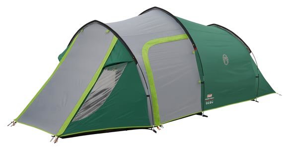 Tienda Tipo Túnel Coleman Chimney Rock 3 Plus Verde, Gris