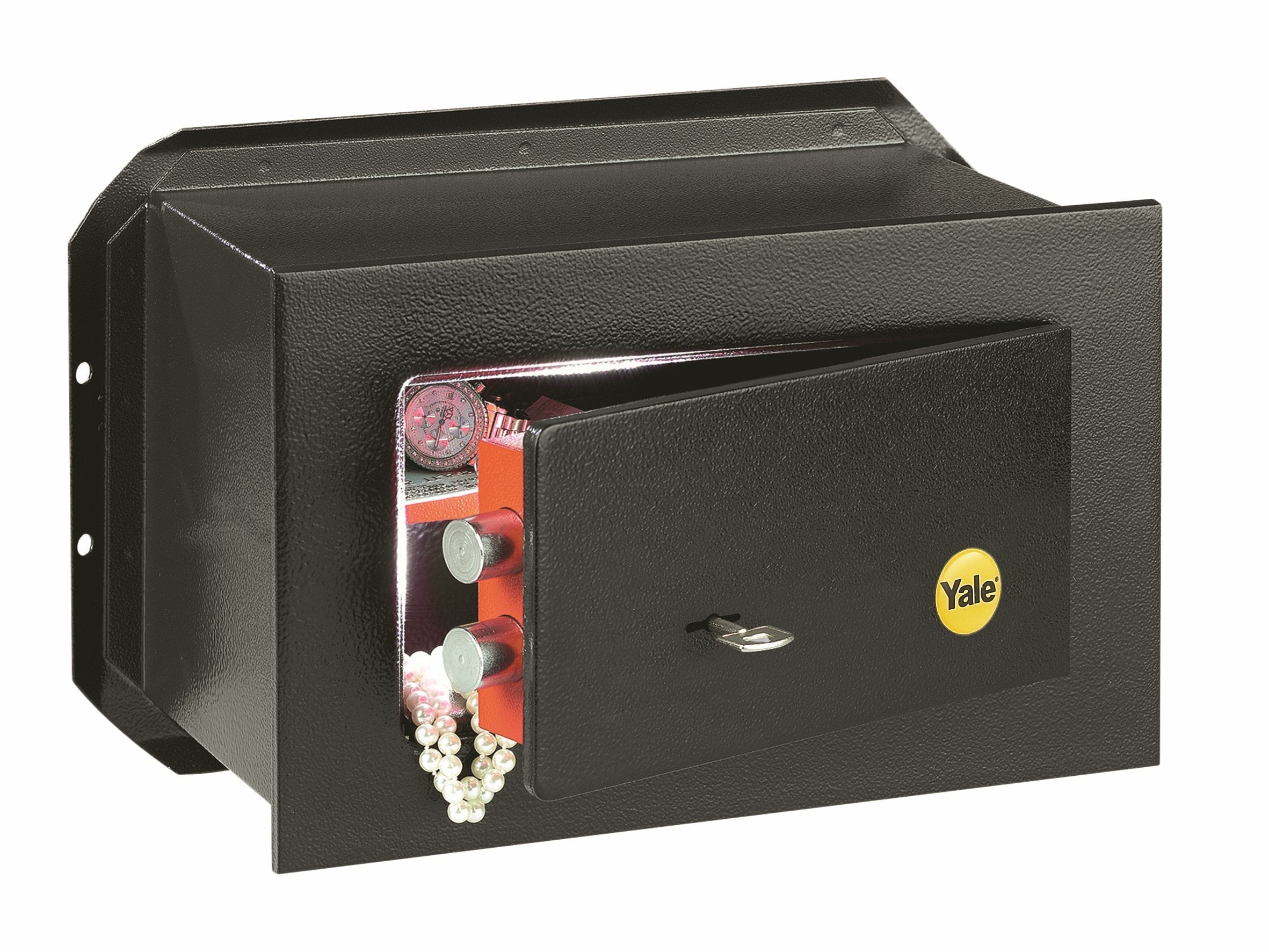 EAN 5052847051955 - Yale YWV/230/KB1 caja fuerte Caja fuerte de pared Metal Negro imagen 1
