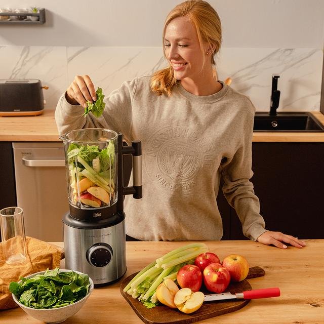 Batidora De Vaso Cecotec Grand Katana 18 Total Destroy B 2700w 5 Velocidades Capacidad 1.8l