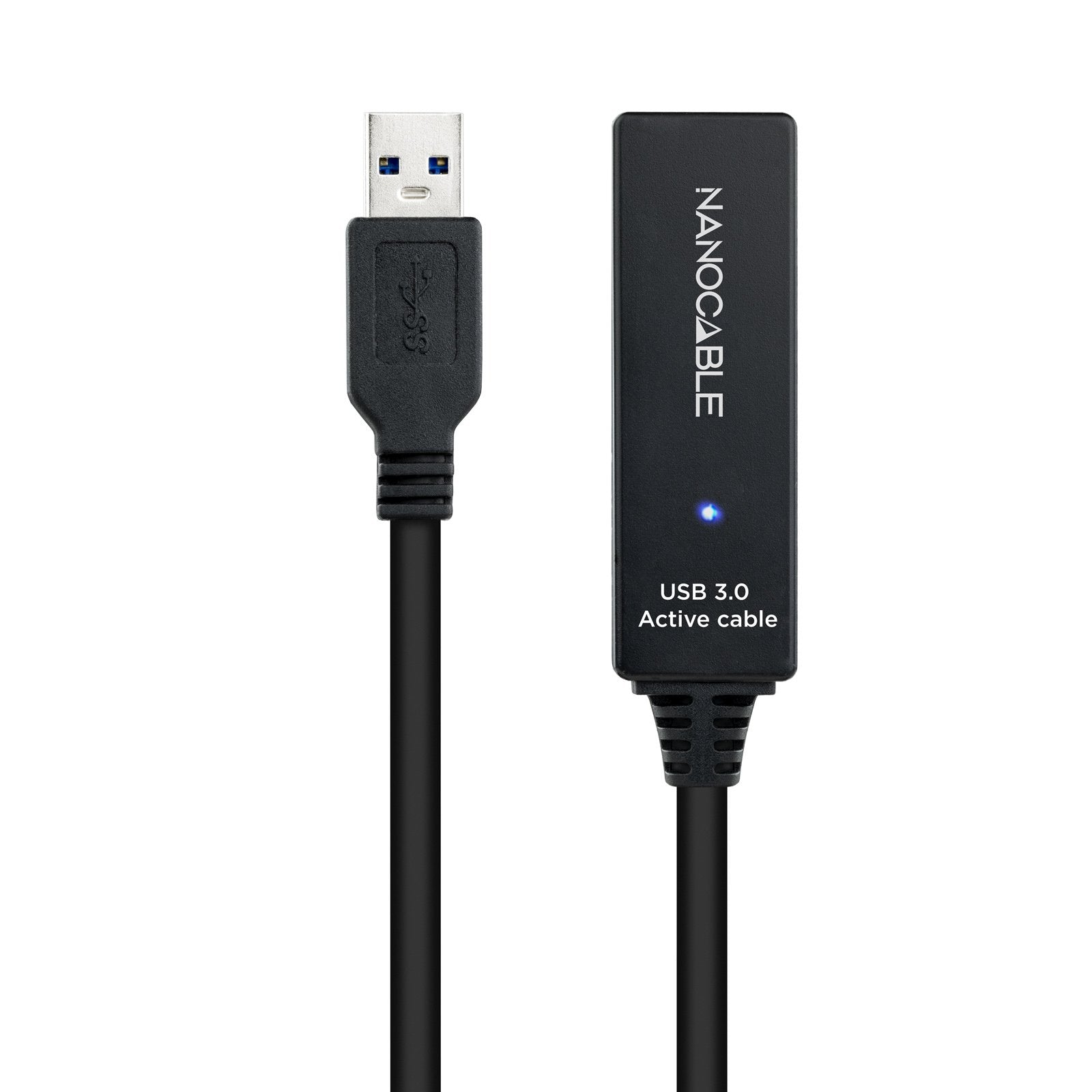 EAN 8433281008243 - Nanocable 10.01.0312 cable USB USB 3.2 Gen 1 (3.1 Gen 1) USB A 5 Gbit/s Negro imagen 3