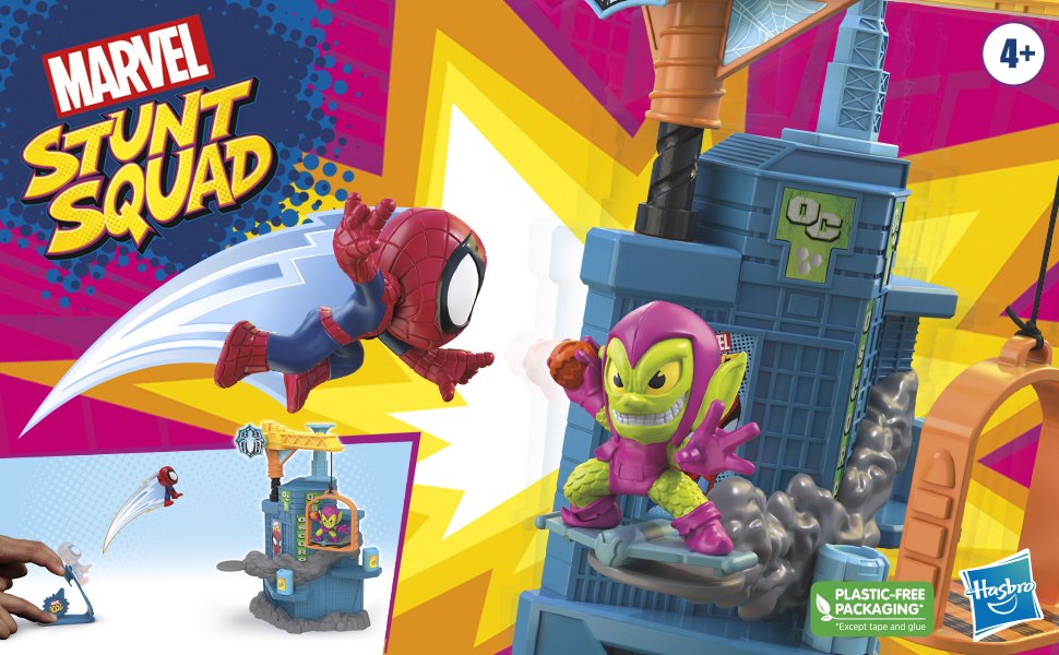 EAN 5010994180980 - Marvel Stunt Squad Crane Smash imagen 4