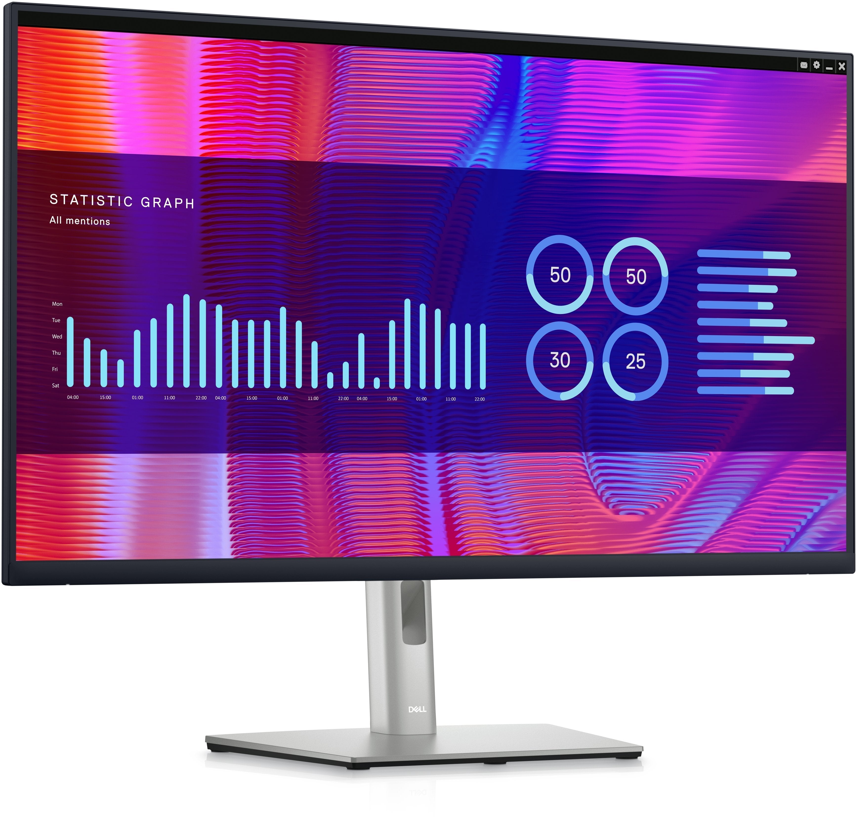 EAN 0884116417941 - DELL P Series P3223DE LED display 80 cm (31.5") 2560 x 1440 Pixeles Quad HD LCD Negro imagen 2