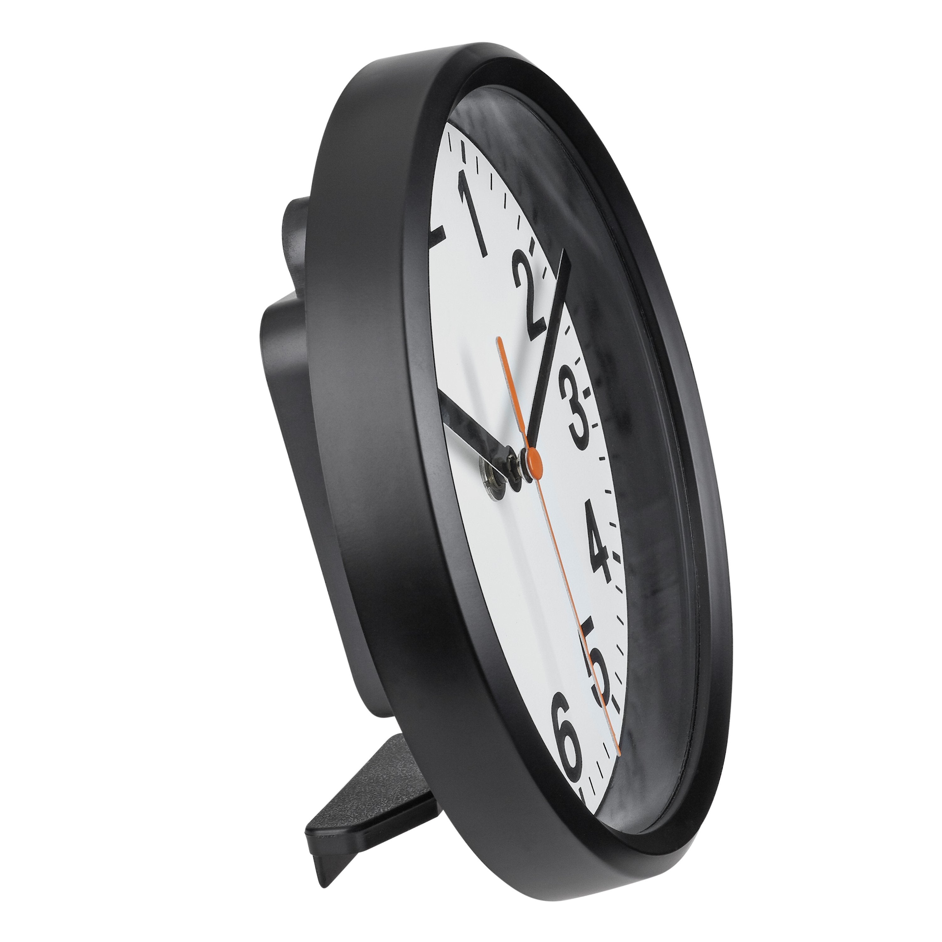 Tfa 60.3538.01 Reloj De Pared Radio Analogico Negro