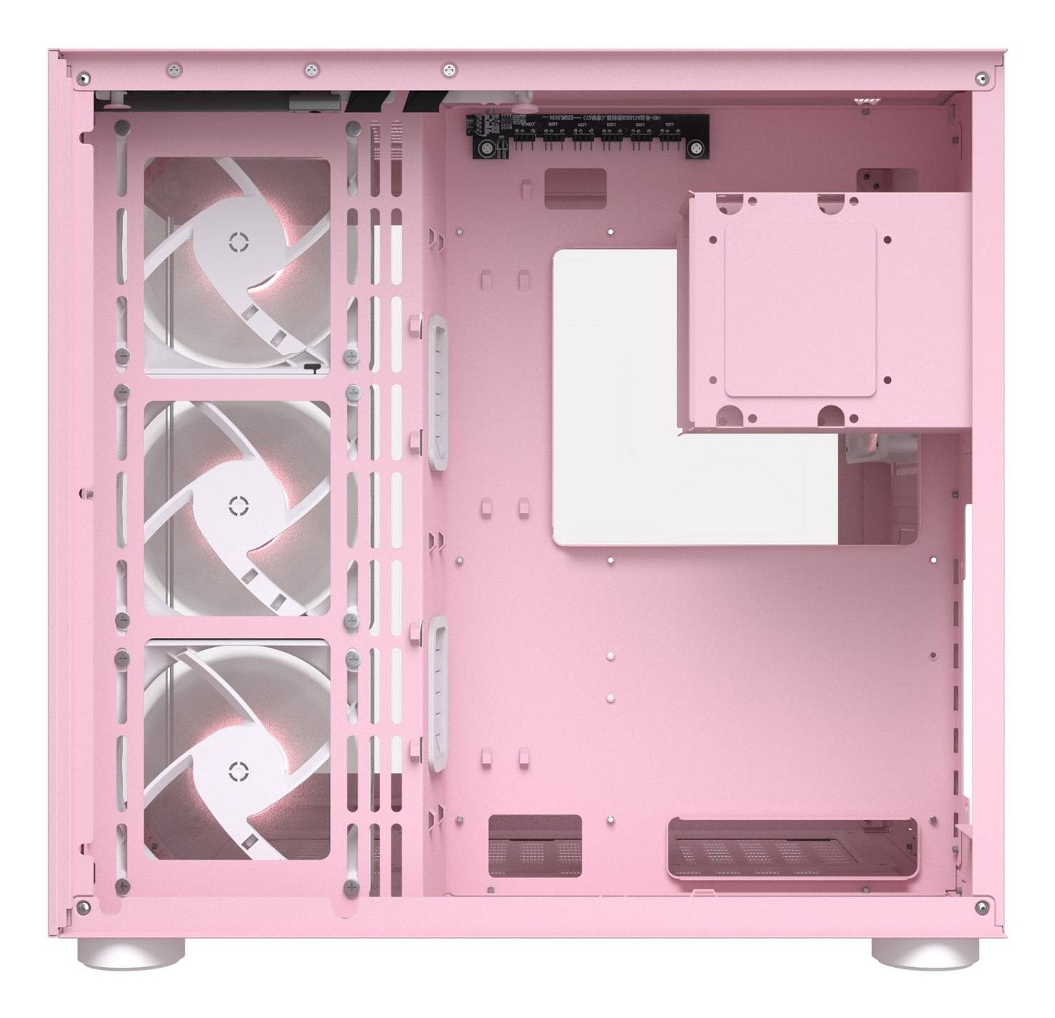 Cougar Caja Midi-Tower, Fv150 Argb, Rosa