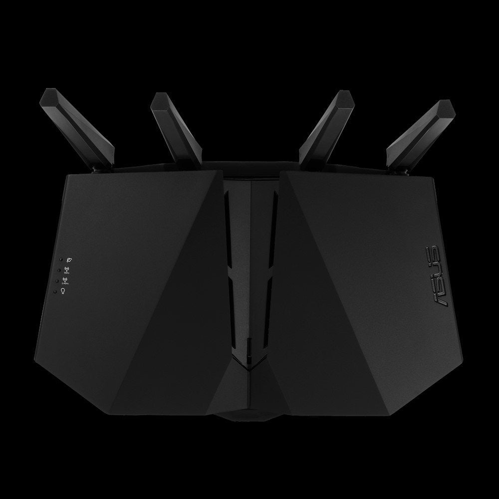 Wireless Router Asus Rt-Ax82u Negro 4804mbps/4xrj45 Lan Gigabit+1xwan/4 Antenas/Wifi 6 90ig05g0-Mo3r10