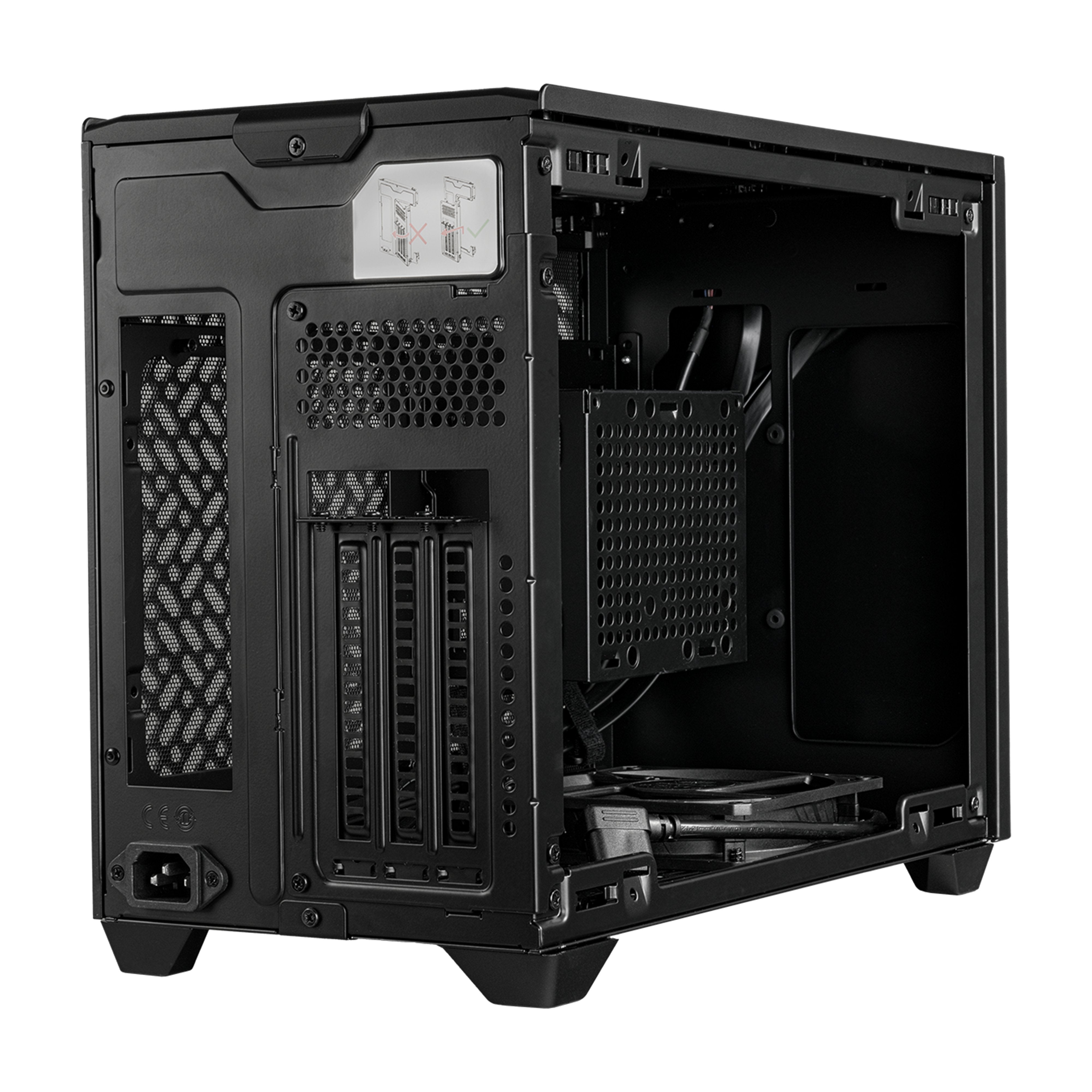 EAN 4719512144695 - Cooler Master MasterBox NR200P V2 Escritorio Negro imagen 11