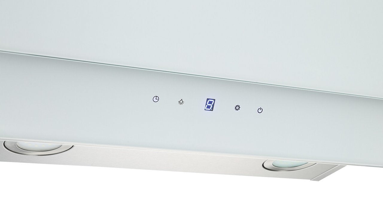 Response Ch 77060 Wa, Capucha Extractor Blanco/Acero Inoxidable Ch77060w