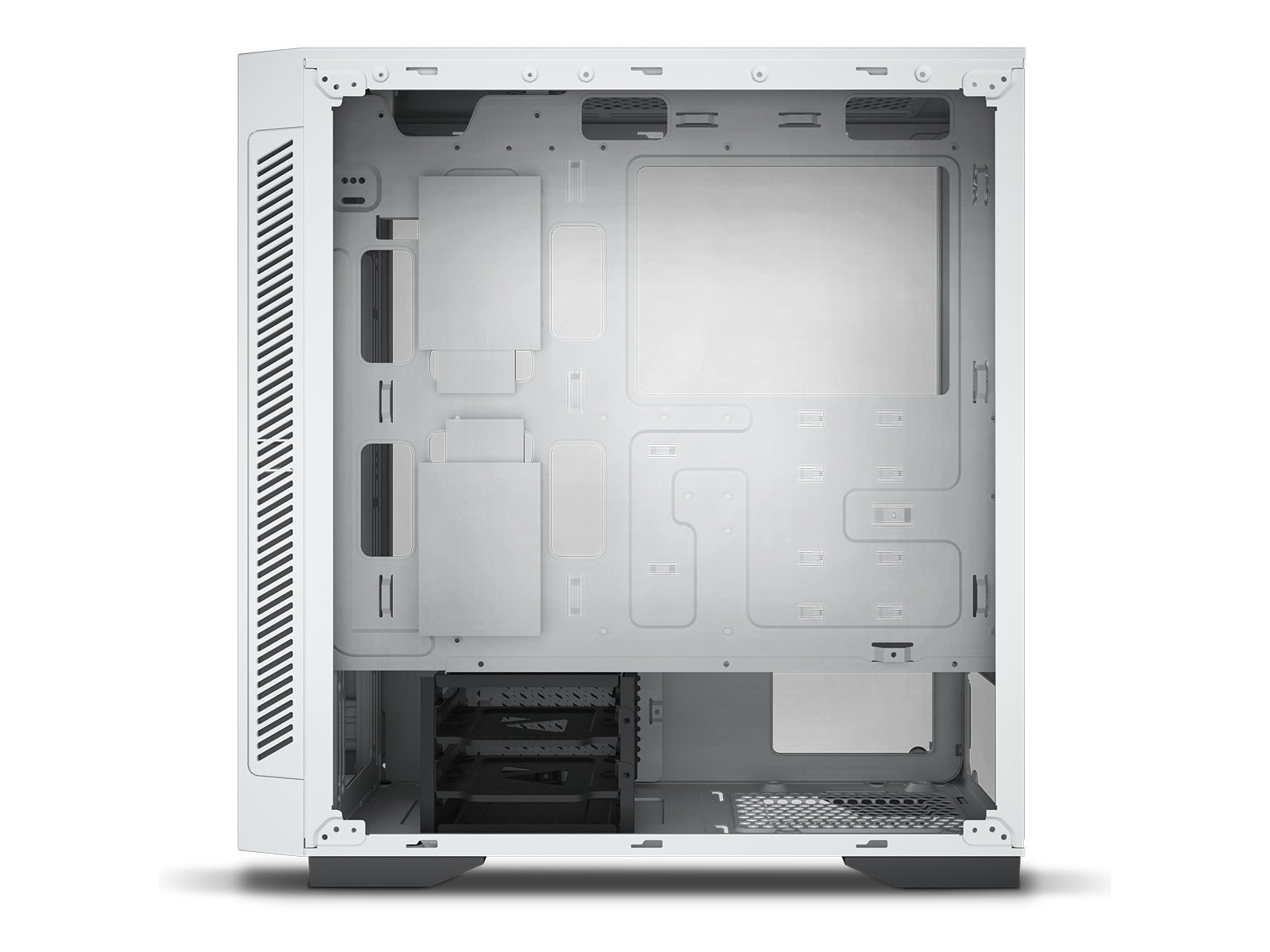 EAN 6933412714101 - DeepCool Matrexx 55 V3 ADD-RGB WH 3F Midi Tower Negro, Blanco imagen 5