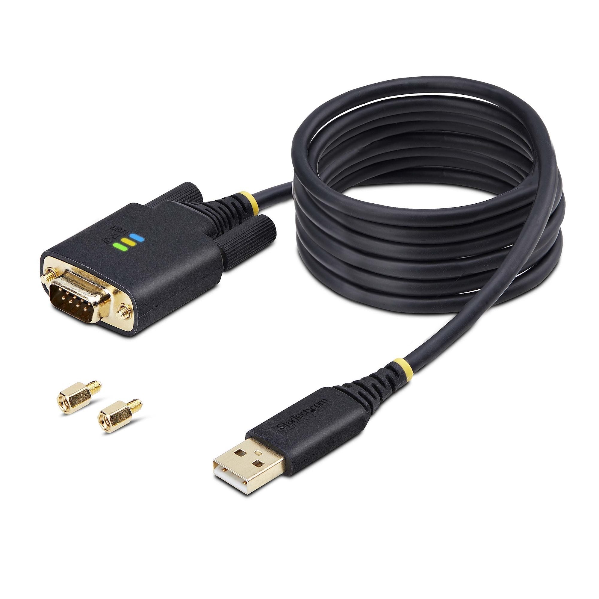 EAN 0065030898263 - StarTech.com 1P6FFC-USB-SERIAL cable de serie Negro USB tipo A DB-9 imagen 9