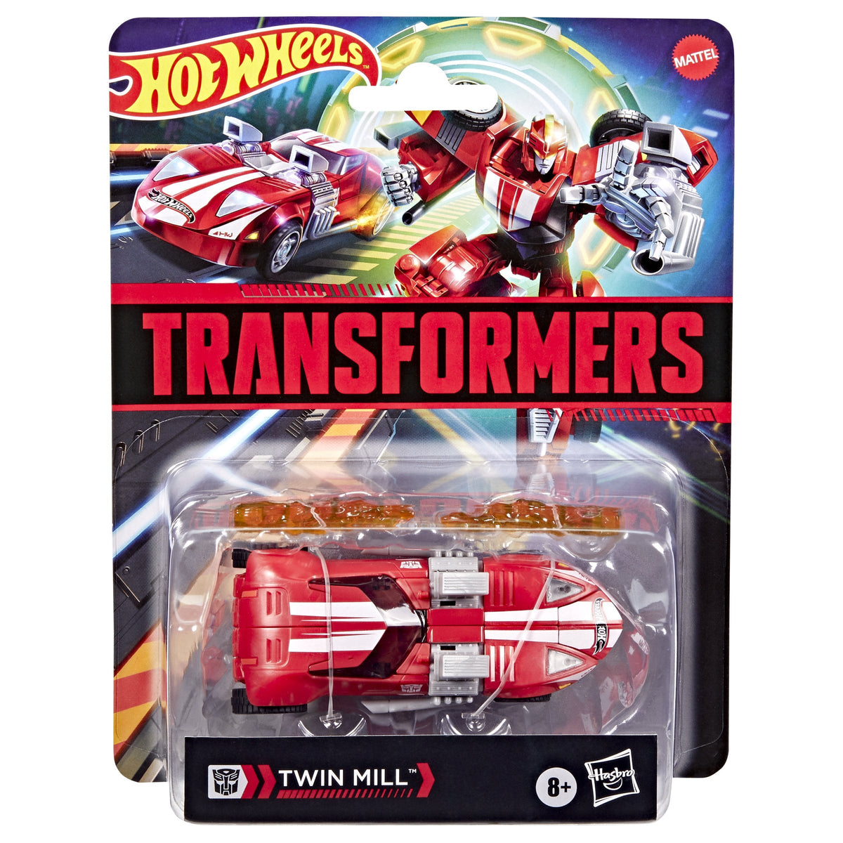 Figura Twin Mill Hot Wheels Transformers 12.5cm