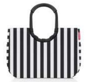 Reisenthel Loopshopper L Summerstripes Black