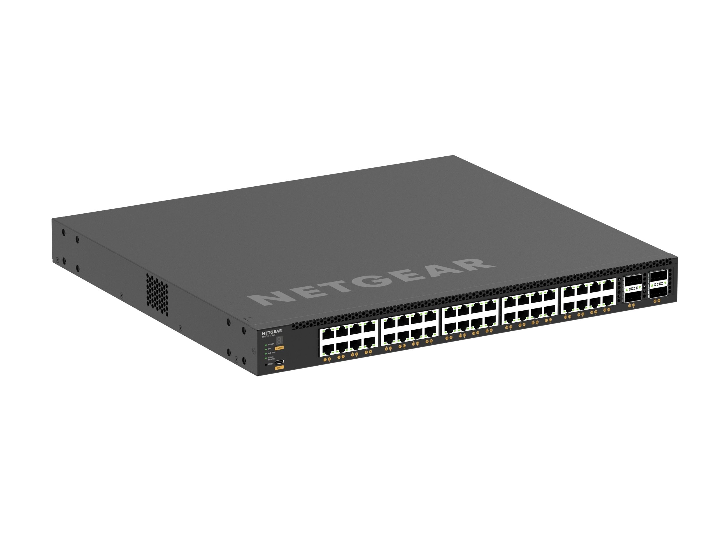 EAN 606449165197 - NETGEAR M4350-40X4C Gestionado L3 10G Ethernet (100/1000/10000) Energía sobre Ethernet (PoE) 1U Negro imagen 7