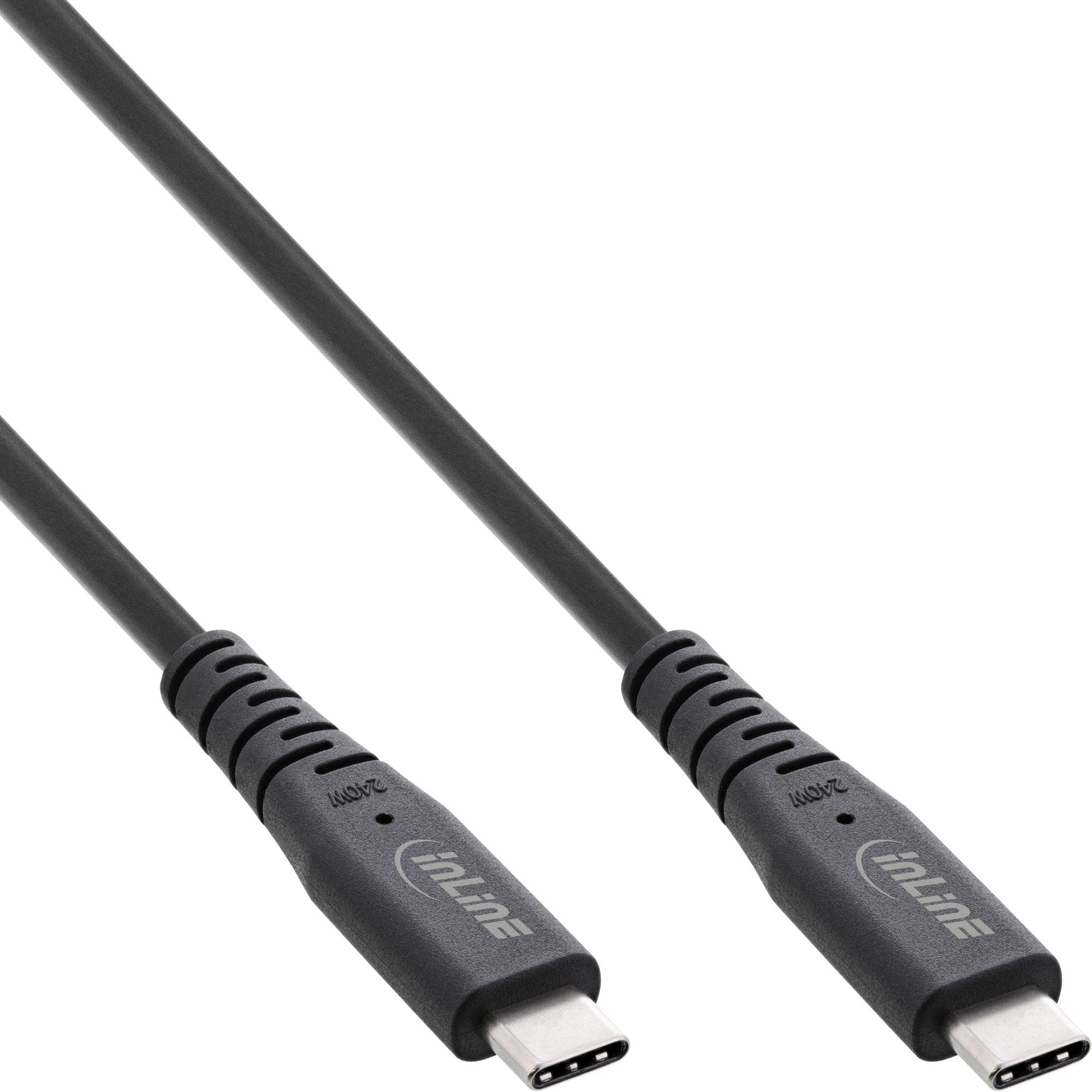 Inline 35902i Cable Usb 2 M Usb4 Gen 3x2 Usb C 240w, 8k60hz, Tpe Negro, 2m