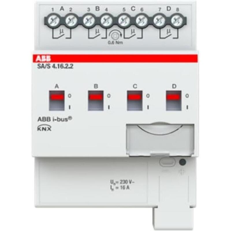 Abb Sa S4.16.2.2 Schaltaktor 4fach 16 A Reg 2cdg110262r0011