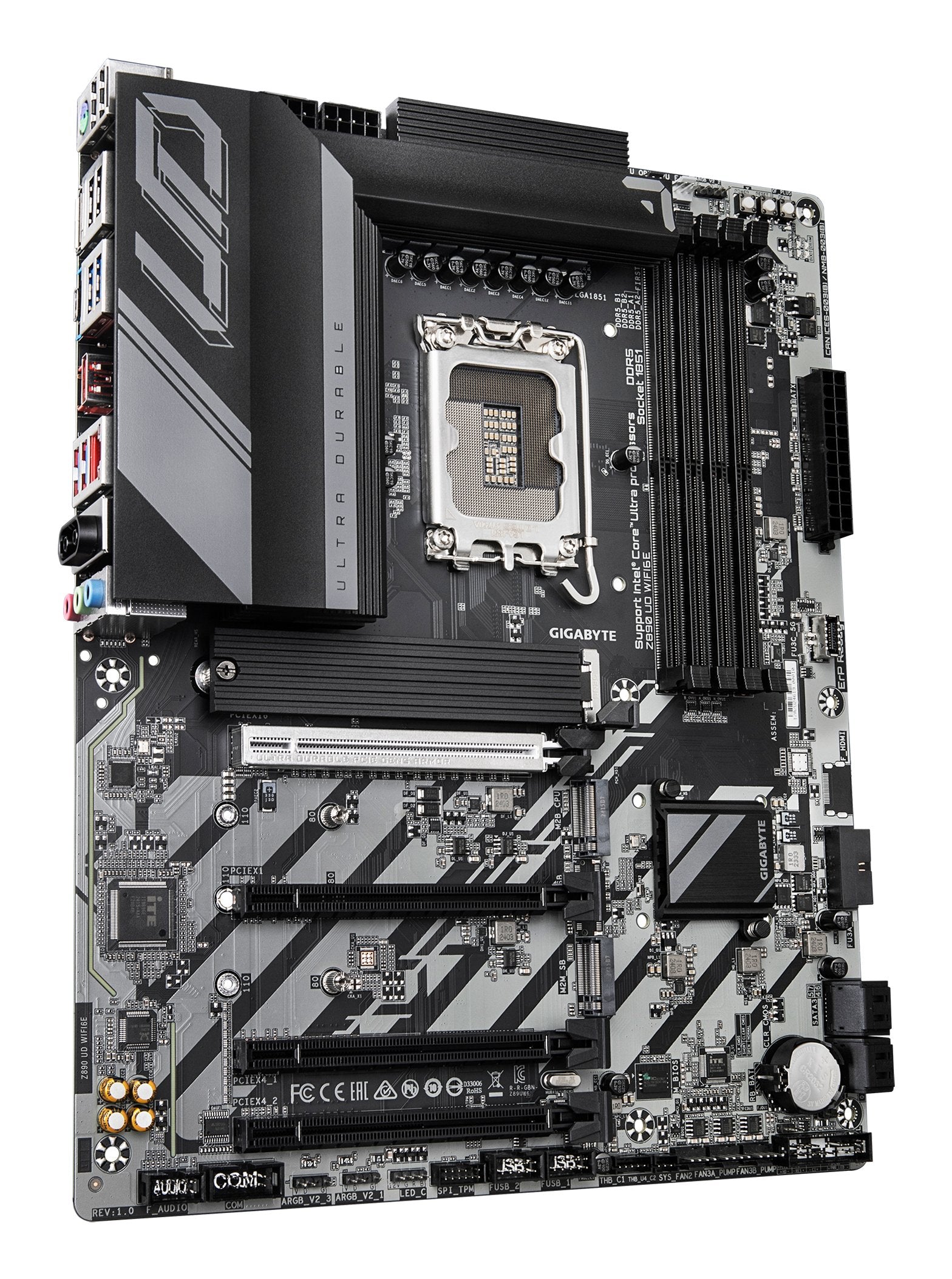 EAN 4719331865313 - GIGABYTE Z890 UD WIFI6E placa base Intel Z890 LGA 1851 (Socket V1) ATX imagen 3