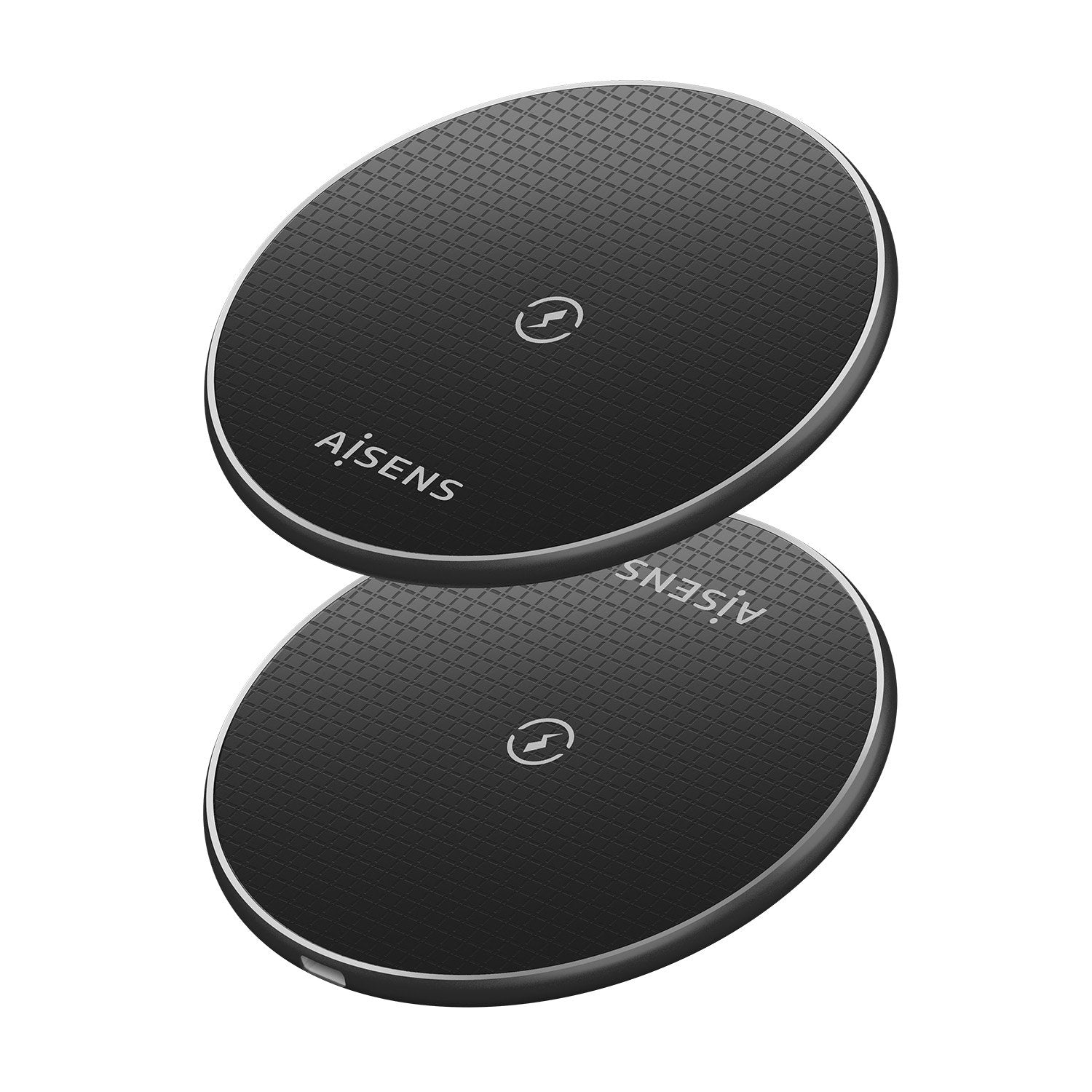 Aisens Cargador Inalambrico Usb-C 15w Para Movil, Negro