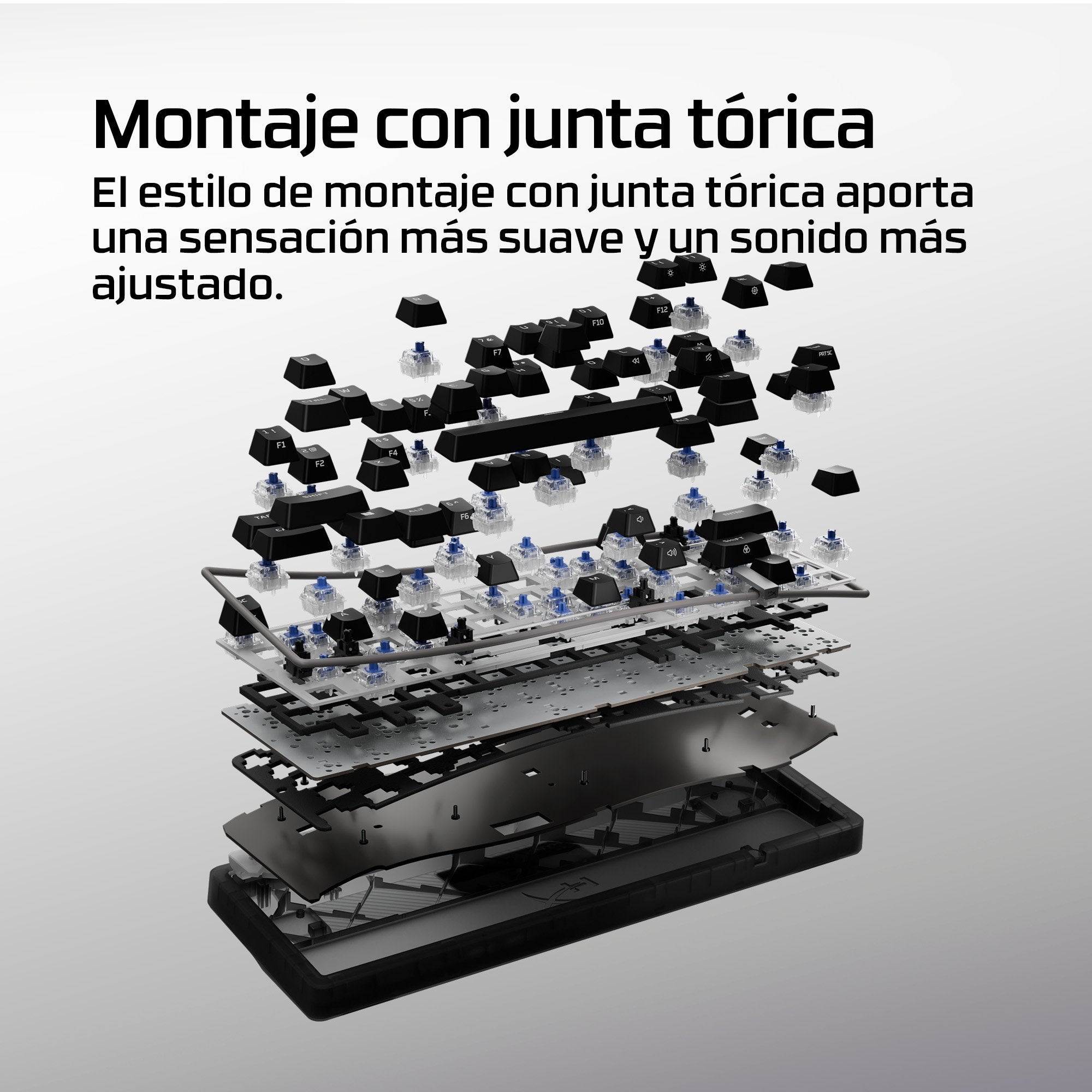 EAN 0199251353246 - HyperX Origins 2 65 Pro teclado Negro imagen 8