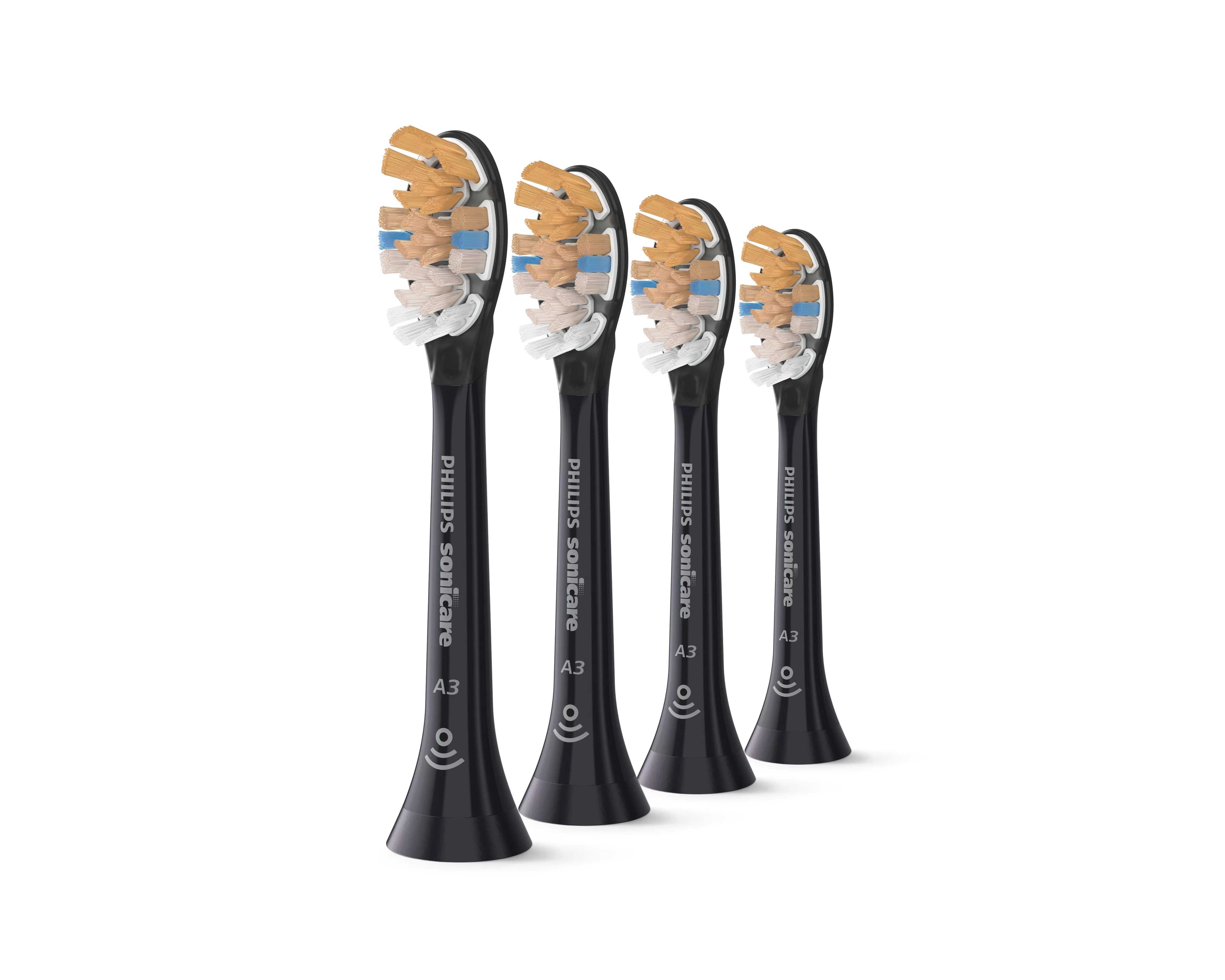 EAN 8720689037396 - Philips HX9094/88 cepillo de cabello 4 pieza(s) Negro imagen 2