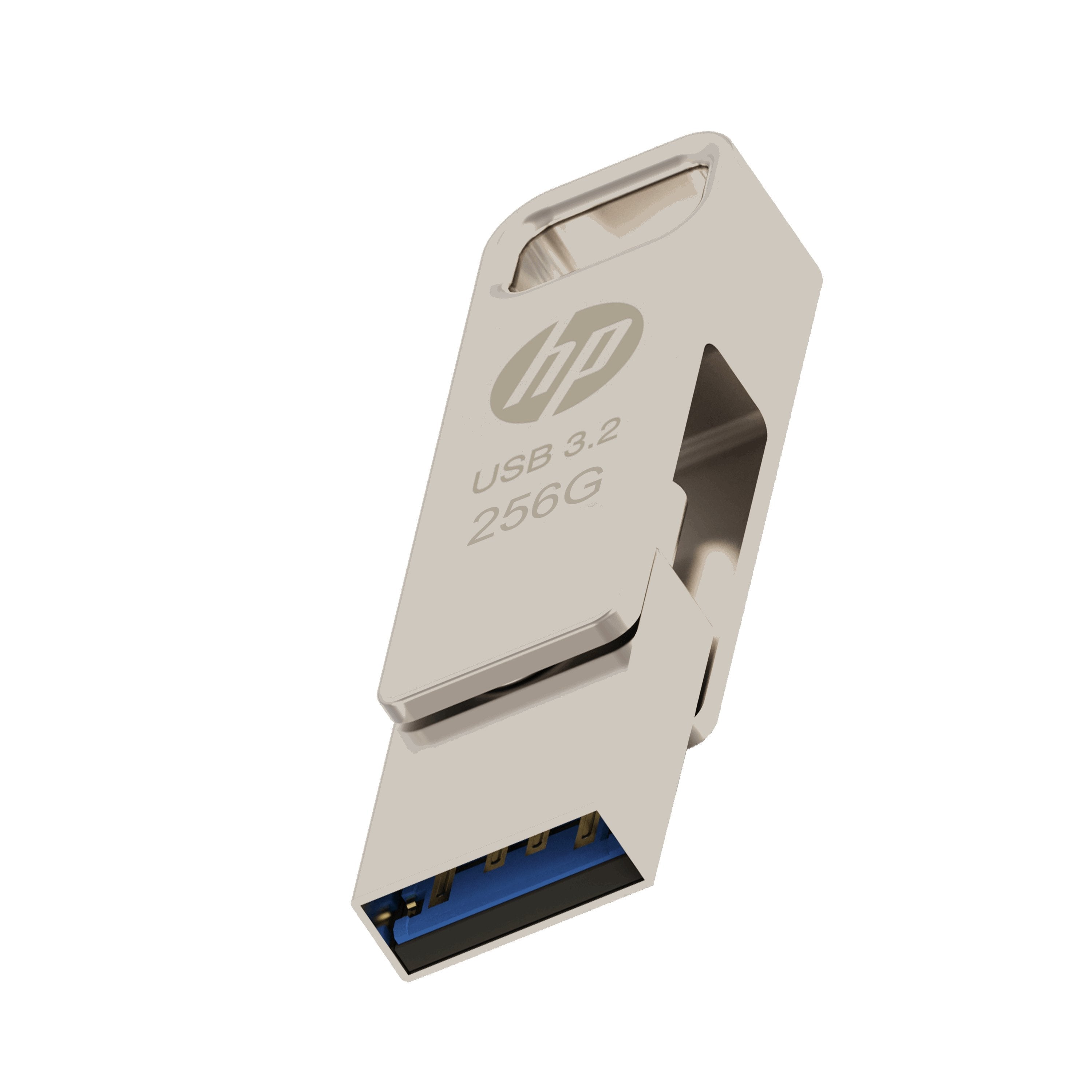 Usb 3.2 Hp 256gb X206c Otg Type-C Metal