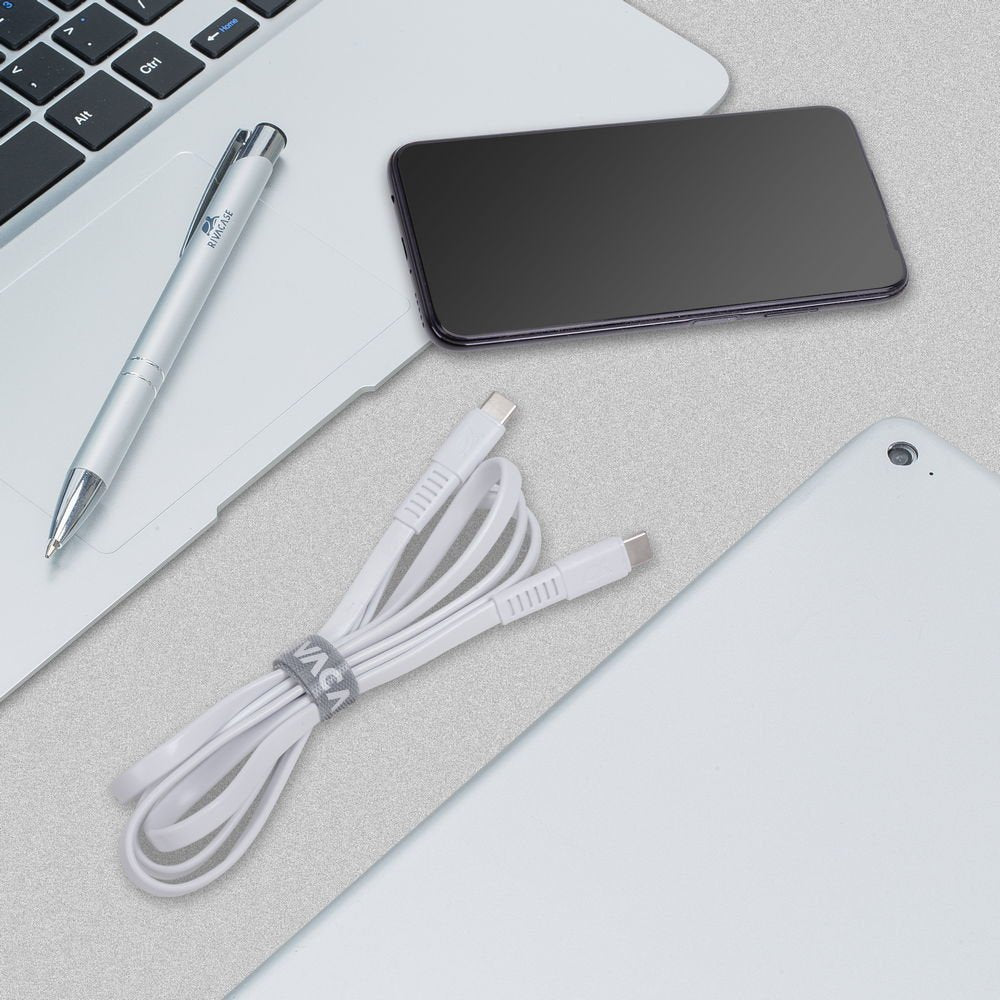 EAN 4260403579480 - Rivacase PS6005 WT12 cable USB USB 2.0 2,1 m USB C Blanco imagen 8
