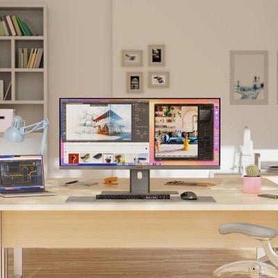 Alogic Edge 40 Lcd 5k Monitor With 90w Pd Silver