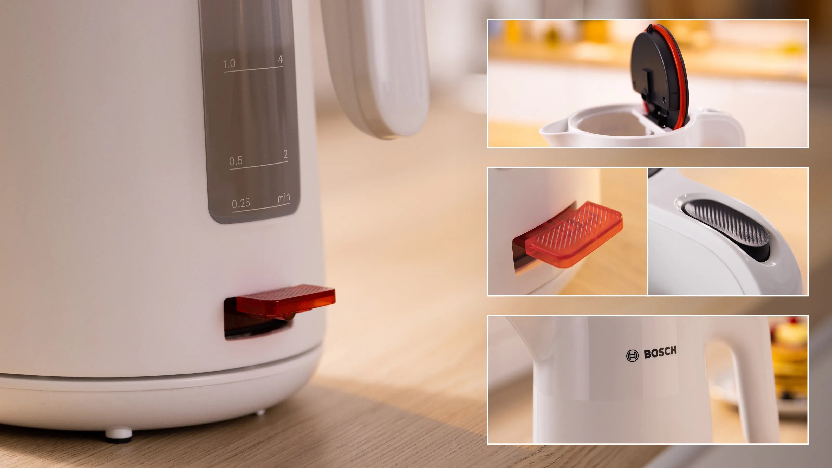 EAN 4242005397631 - Bosch TWK2M161 tetera eléctrica 1,7 L 2400 W Blanco imagen 4