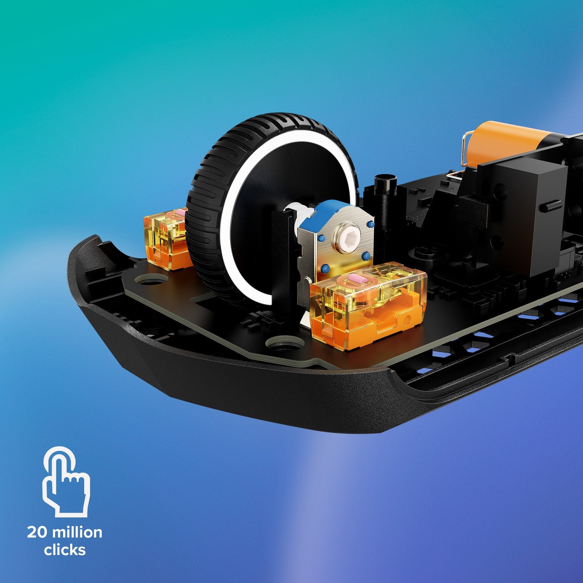 Hp Hyperx Pulsefire Haste 2 Core Inalámbricos: Ratón Gaming (Negro/Negro)