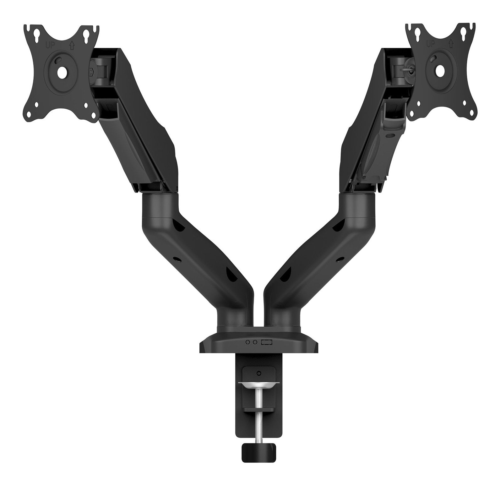 Monitor Soporte Para Icy Box Ib-Ms204-T Negro, Para 2 Monitores De Hasta 32" 81cm 61074