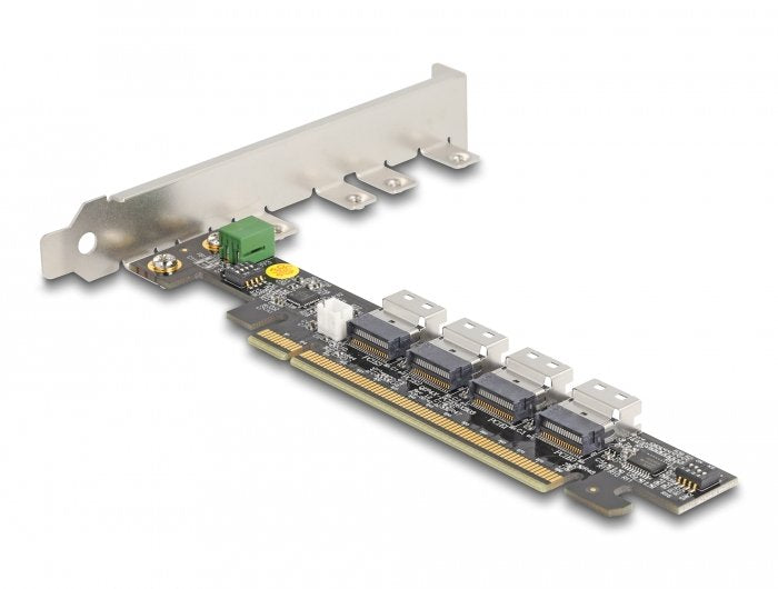 Delock 90111 Tarjeta Pci Express X16 A 4 X Nvme Interno Sff-8654 4i - Bifurcación