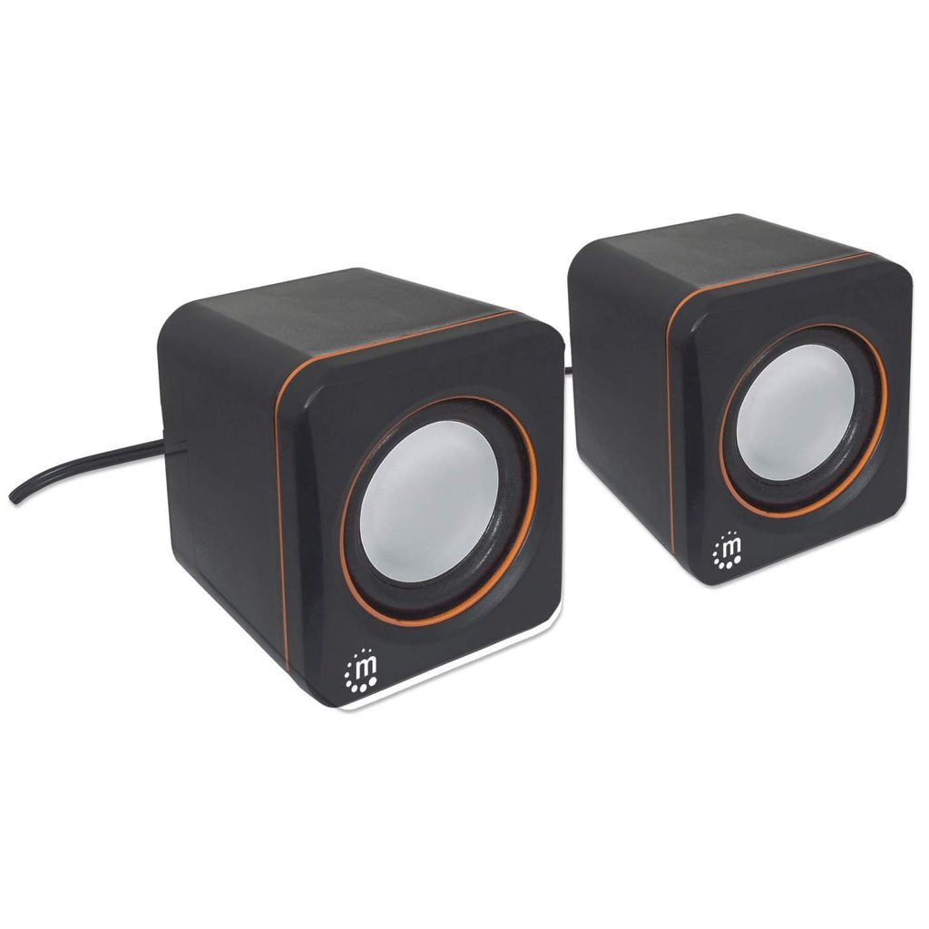 Altavoces Manhattan Serie 2600, Estéreo, Alimentación Usb, Conector De 3,5 Mm