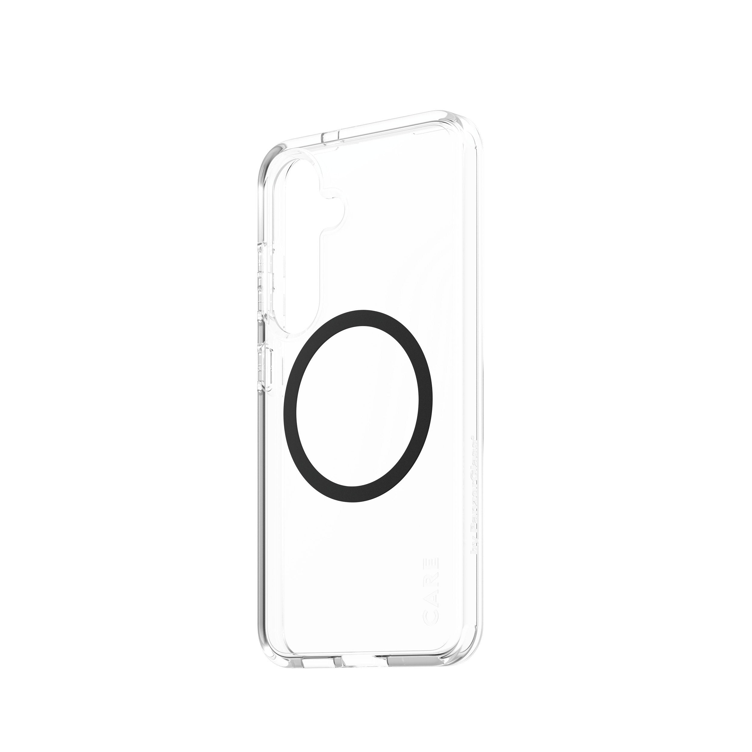 EAN 5715685016929 - PanzerGlass CARE™ by ® Urban Combat Case Transparent w. Black Qi Compatible Samsung Galaxy S25 funda para imagen 4