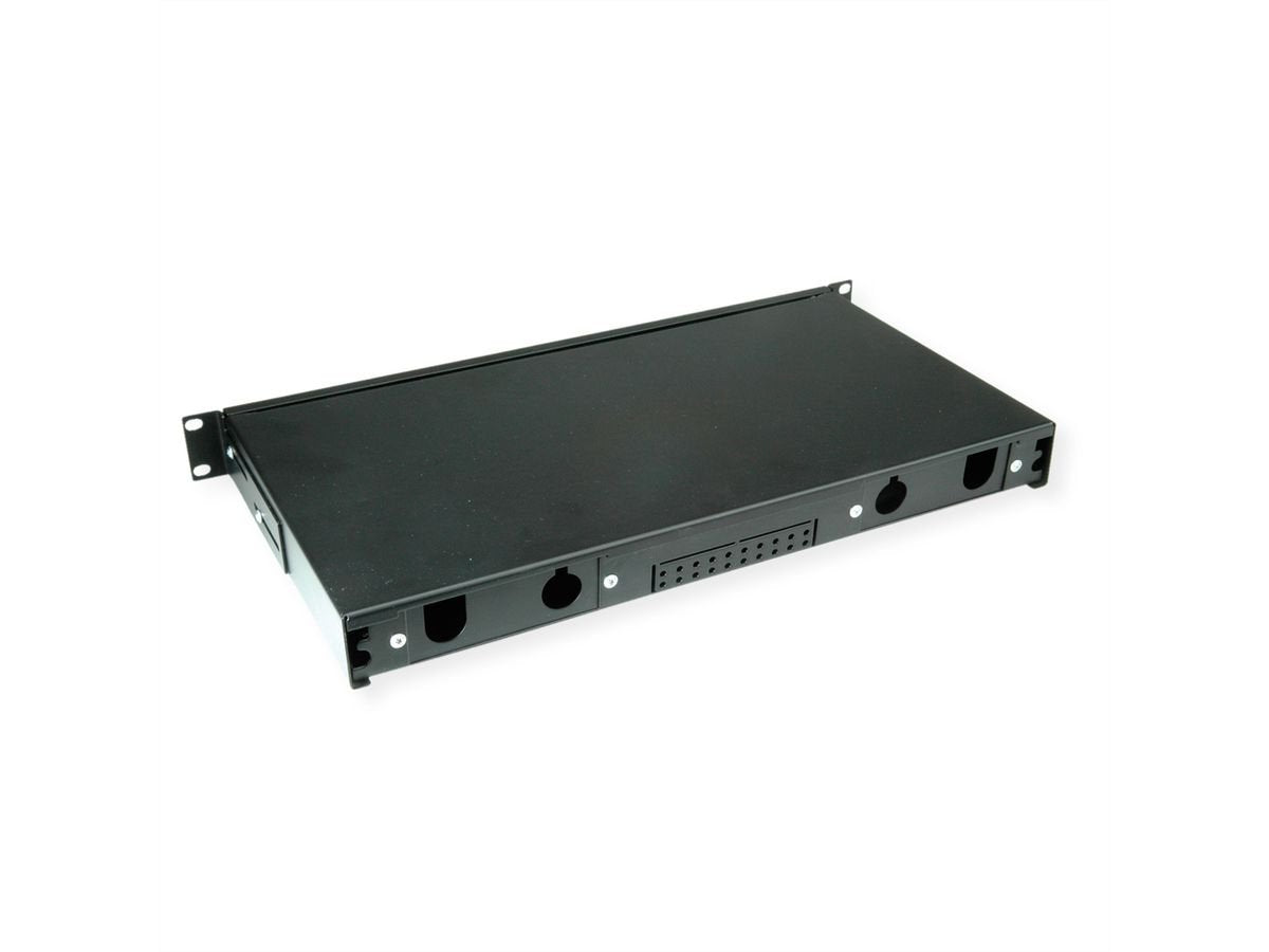 Value 19-Zoll-Spleibox Leer 1 He, Ausziehbar, 24x Sc Sx Lc Dx