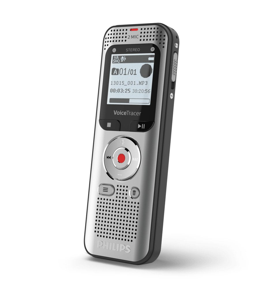 Philips Voice Tracer Dvt2050/00 Dictáfono Tarjeta Flash Plata