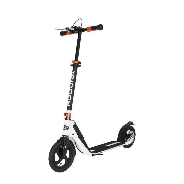 EAN 4005998140536 - HUDORA BigWheel Air 230 Dual Brake Universal Patinete clásico Negro, Blanco imagen 1