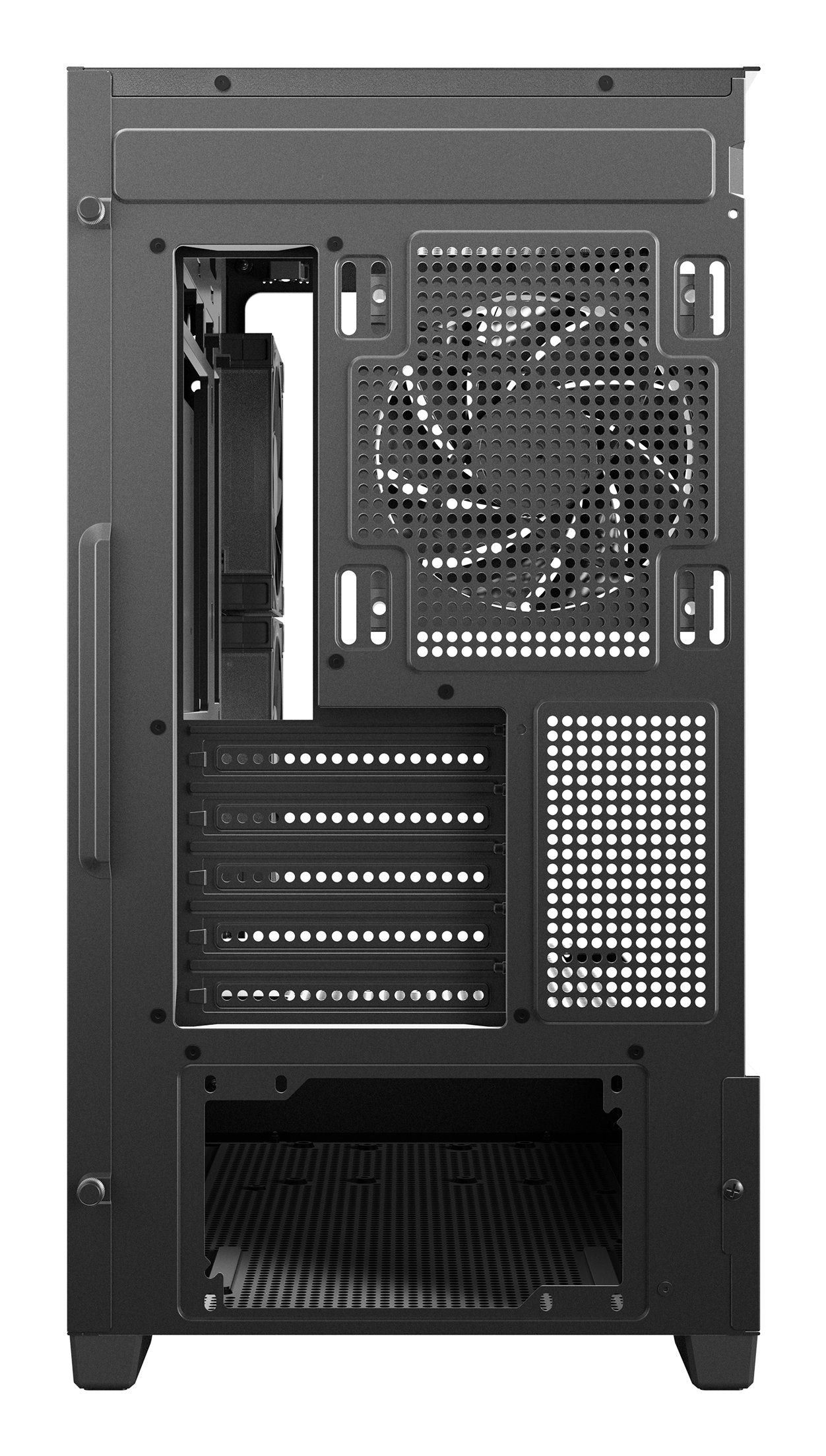 Deepcool Cg380 3f, Caja Torre Negra, Vidrio Templado X 2 R-Cg380-Bkagm3-G