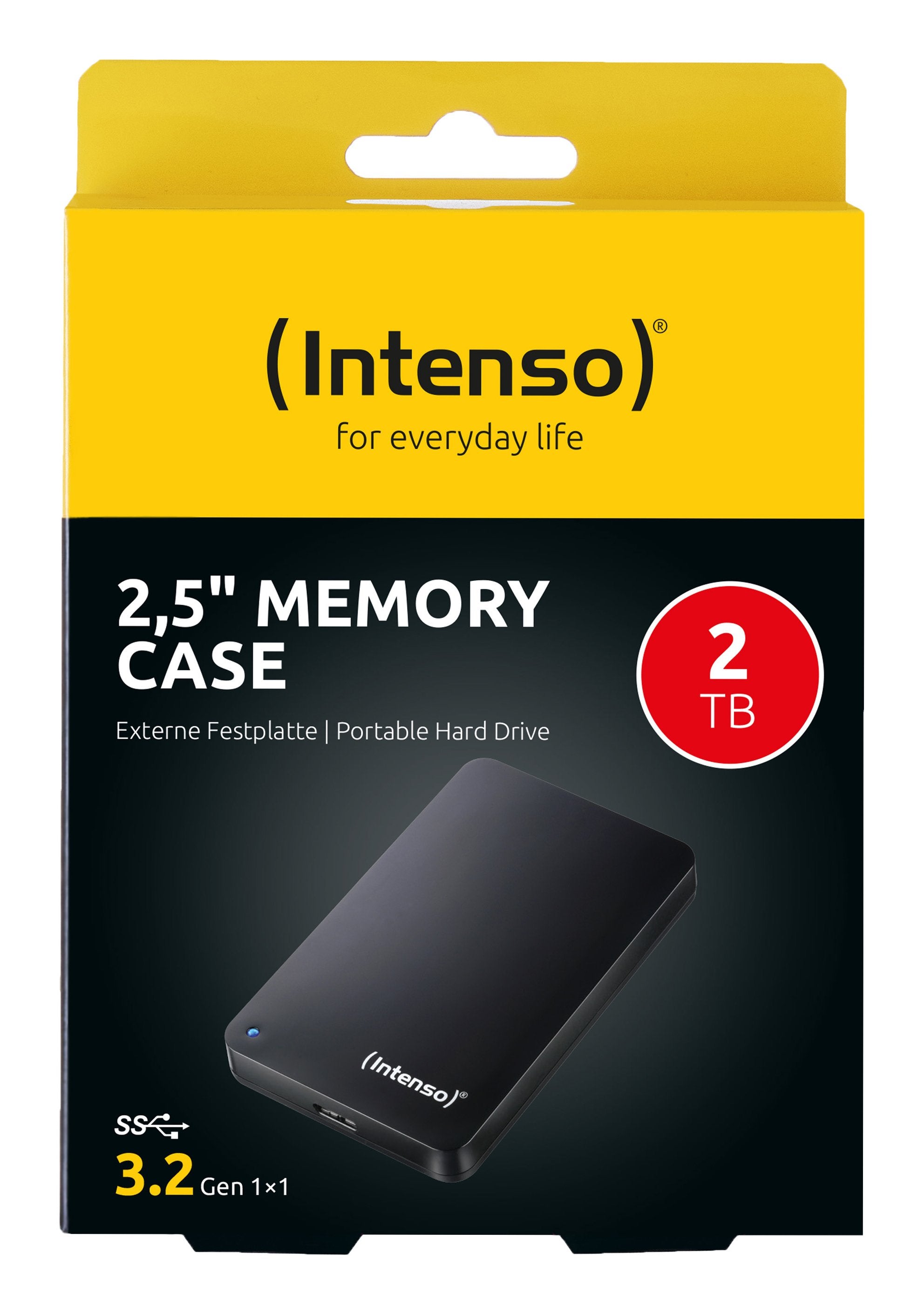 EAN 4034303017478 - Intenso 2TB 2.5" Memory Case USB 3.0 disco duro externo 5400 RPM 2.5" USB tipo A 3.2 Gen 1 (3.1 Gen 1) Ne imagen 2