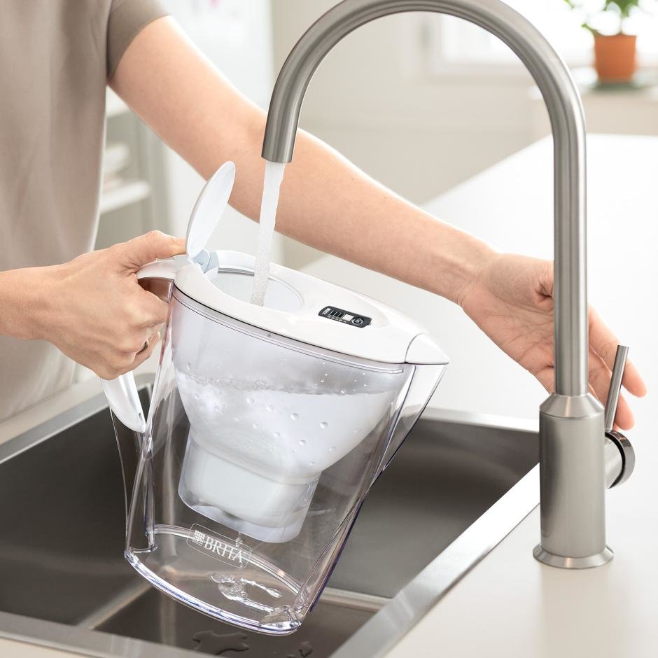EAN 4006387124335 - Brita Marella Filtro para depósito de agua 2,4 L Azul, Transparente imagen 7