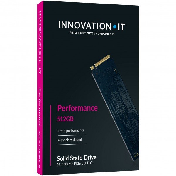 Disco Ssd Innovationit M.2 512gb Performance Nvme Pcie 3.0 X 4 Bulk