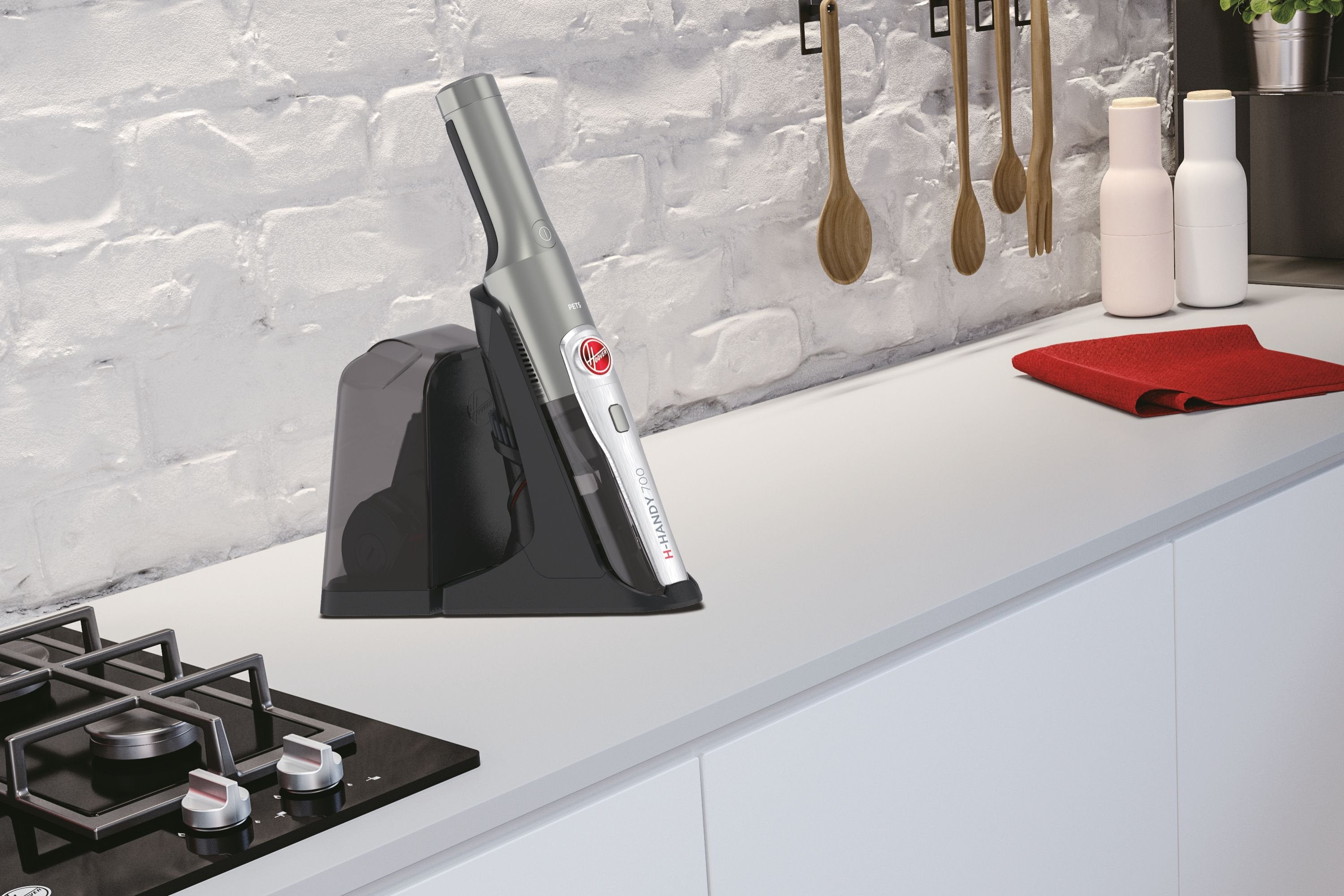 EAN 8059019010014 - Hoover H-HANDY 700 PETS HH710PPT 011 aspiradora de mano Platino imagen 9